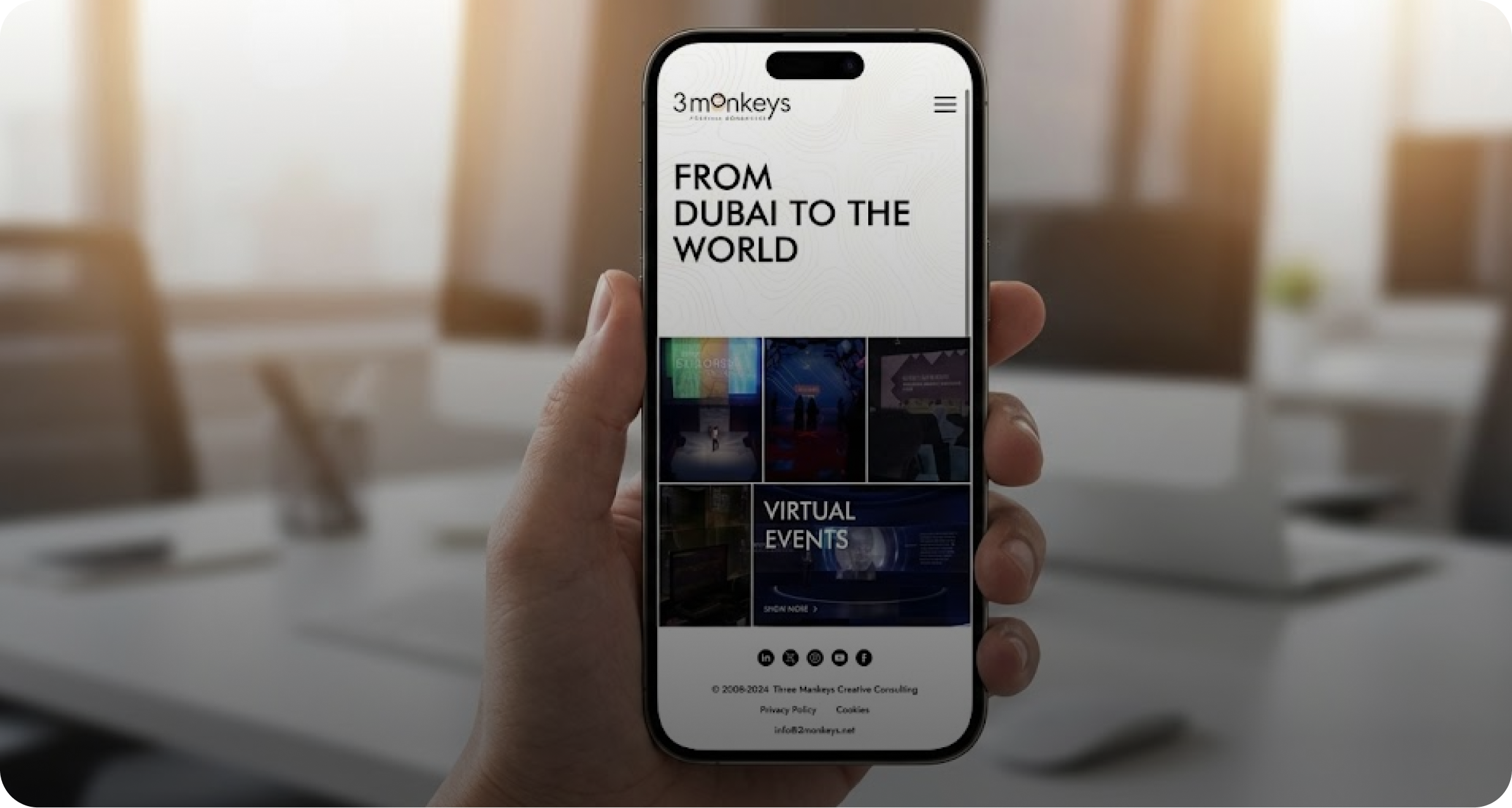 3 Monkeys Mobile Experience